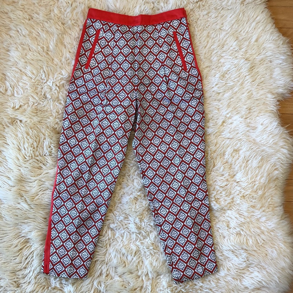 EUC Robert Rodriguez Silk Pants
